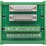 InLine® D-Sub 25 aansluitblok, stekker/bus, schroefaansluiting, voor opzetrail