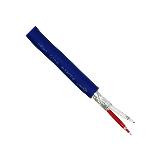 InLine® S-VHS kabel, PREMIUM, vergulde male, 4-pins mini DIN male / male, 0,5m