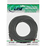 InLine® Patchkabel, S/FTP (PiMf), Cat.6, 250 MHz, PVC, CCA, zwart, 10m