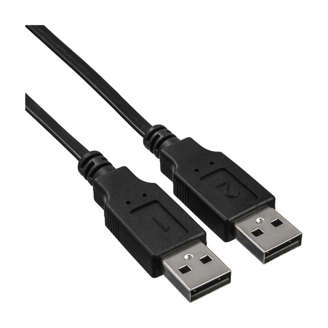 InLine® USB KM-switch, 2 pc's, voor toetsenbord, muis en muisoverdracht