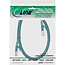 InLine® Patchkabel plat, U/FTP, Cat.6A, groen, 0,5 m