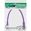 InLine® Patchkabel, SF/UTP, Cat.5e, violet, 0,3m