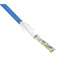 InLine® Patchkabel Cat.5e, blauw, SF/UTP, AWG26, PVC, 100m