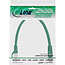 InLine® Patchkabel, SF/UTP, Cat.5e, groen, 0,25m