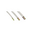 InLine® modulaire kabel, 6-aderig plat lint wit, 100m ring