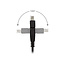 InLine® Patchkabel 180°, S/FTP (PiMf), Cat.6A, halogeenvrij, 1m