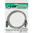 InLine® Patchkabel, S/FTP (PiMf), Cat.6, 250MHz, PVC, koper, transparant, 1,5m