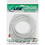 InLine® Patchkabel, S/FTP (PiMf), Cat.6, 250 MHz, PVC, CCA, wit, 5m