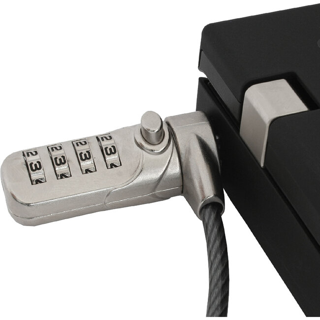 InLine® Notebook-veiligheidsslot, combinatie, 2m, 4,4mm