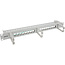InLine® patchpaneel 16-weg, Keystone leeg paneel met 3 beugels, 19", 1U, grijs