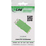 InLine® glasvezelkoppeling, duplex LC/LC, singlemode, groen, met sluiter