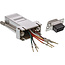 InLine® Adapter, 9-pin Sub D male naar RJ45 female, gemetalliseerd