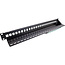 InLine® patchpaneel 24-voudig, Keystone leeg patchpaneel, 19", 1U, zwart