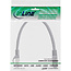InLine® Patchkabel, F/UTP, Cat.5e, grijs, 0,3m