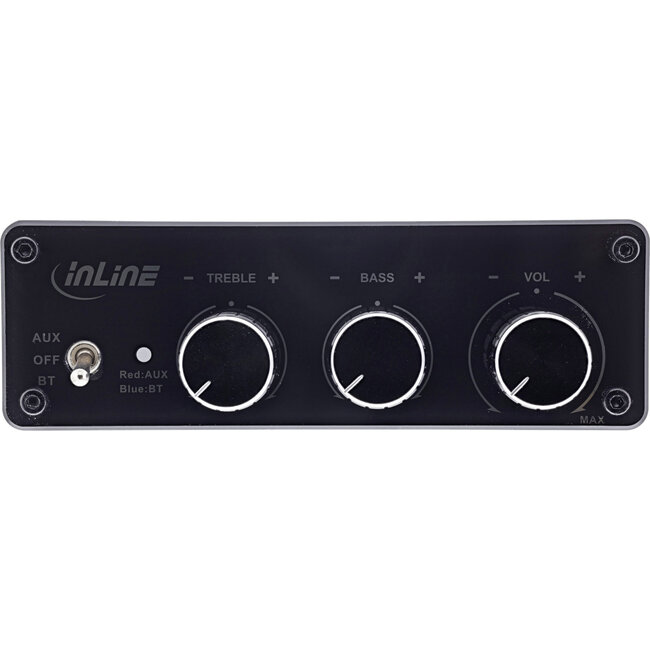 InLine® Bluetooth 5.3-audio-ontvanger met 96 watt versterker