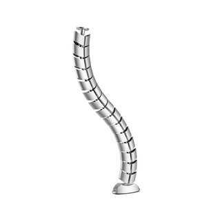 InLine InLine® kabelgoot flexibel, verticaal voor tafels,0,80m,zilver