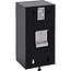InLine® Cat.6A Keystone-box, wand/DIN-rail, STP, 12 poorten