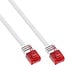 InLine® Patchkabel plat, U/UTP, Cat.6, wit, 5m