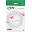 InLine® Patchkabel plat, U/UTP, Cat.6, wit, 5m