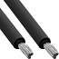 InLine® Solar installatiekabel H1Z2Z2-K 4mm² zwart 100m