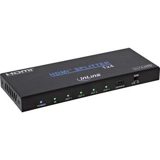 InLine InLine® Video Splitter, 1x4, HDMI 4K/60Hz