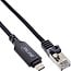 InLine® USB 3.2 netwerkadapterkabel, Gigabit, USB-C naar RJ45-plug, 2m