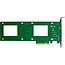 InLine® PCIe kaart naar 2x interne U.2 NVMe SFF-8639 - Bifurcatie, PCIe x8, smal