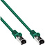 InLine® Patchkabel, S/FTP (PiMf), Cat.8.1, 2000MHz, halogeenvrij, groen, 0,3m