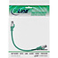InLine® Patchkabel, S/FTP (PiMf), Cat.8.1, 2000MHz, halogeenvrij, groen, 0,3m