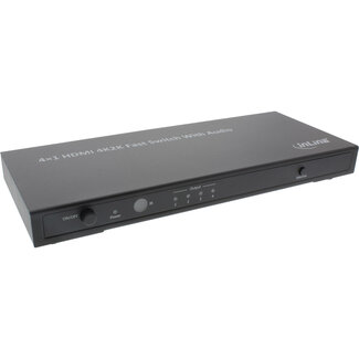 InLine InLine® HDMI 4K2K switch, 4-weg, met audio