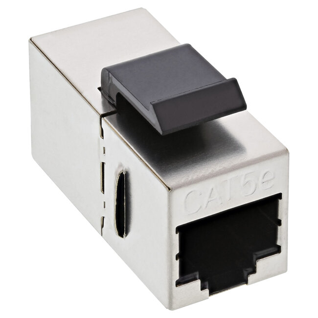 InLine® Keystone RJ45-bus/bus SNAP-In, Cat.5e