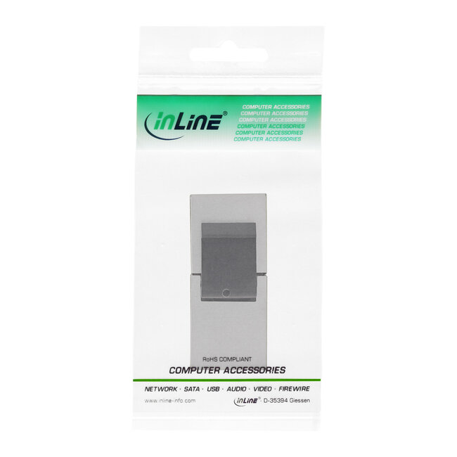 InLine® Keystone RJ45-bus/bus SNAP-In, Cat.5e
