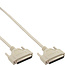 InLine® Seriële kabel, 37-pin male / male, gegoten, 1:1 bezet, 1m