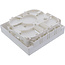 InLine® FTTH lege doos voor maximaal 4x LC duplex / 4x SC simplex, opbouw 80 mm