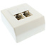 InLine® Cat.5e aansluitdoos, opbouw 2x RJ45 female, RAL 9010, wit