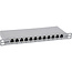 InLine® 10" patchpaneel Cat.6A 0,5U 12-voudig, lichtgrijs,RAL7035,met stofbesch.