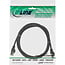 InLine® Patchkabel, F/UTP, Cat.5e, zwart, 1,5m