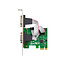 InLine® interfacekaart, 2x serieel RS-232, PCIe, AX99100, laag profiel