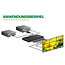 InLine® HDMI-videowall switch 1 tot 9 monitoren, Full-HD