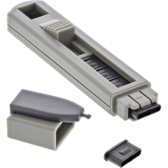InLine® USB-C poortblokker, navulverpakking van 12 voor USB-C poortblokker 55724