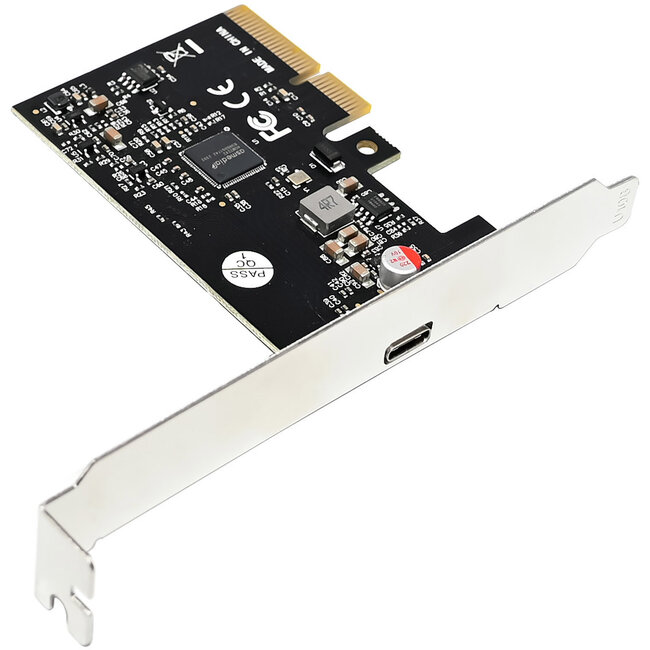 InLine® interfacekaart, PCIe x4, 1x USB-C aansluiting, USB 3.2 Gen.2x2