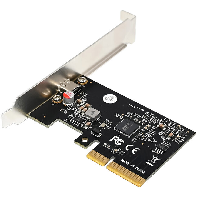 InLine® interfacekaart, PCIe x4, 1x USB-C aansluiting, USB 3.2 Gen.2x2