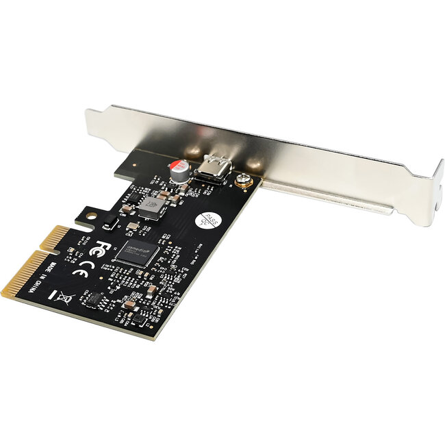 InLine® interfacekaart, PCIe x4, 1x USB-C aansluiting, USB 3.2 Gen.2x2