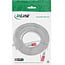 InLine® Patchkabel plat, U/UTP, Cat.6, grijs, 2m