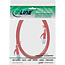 InLine® Patchkabel plat, U/FTP, Cat.6A, rood, 2 m