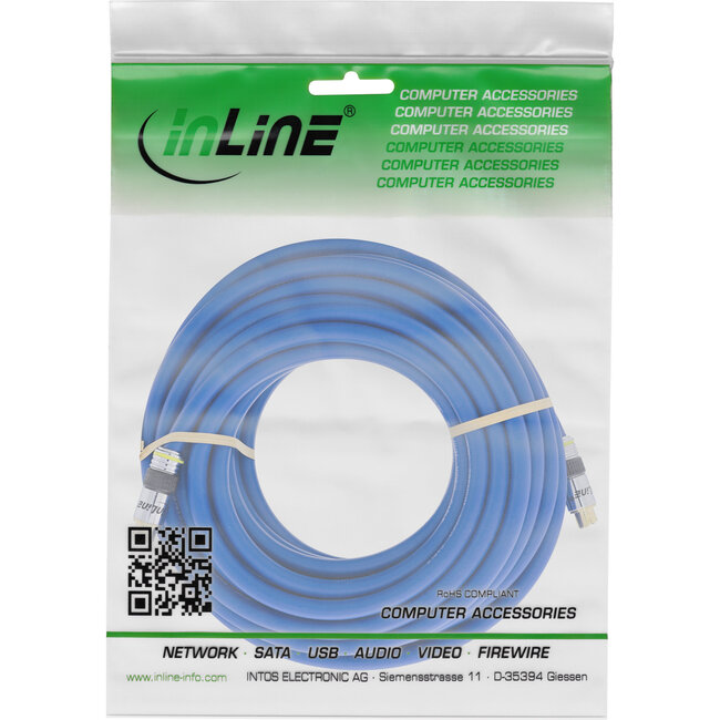 InLine® S-VHS kabel, PREMIUM, vergulde male, 4-pins mini DIN male / male, 10m