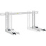 InLine® Beugel voor split-airconditioning buitenunit of warmtepomp, wit