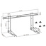 InLine® Beugel voor split-airconditioning buitenunit of warmtepomp, wit