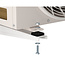 InLine® Beugel voor split-airconditioning buitenunit of warmtepomp, wit