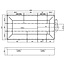 InLine® Kleine onderdelenbak, 10 compartimenten, afmetingen: 206x107x33mm